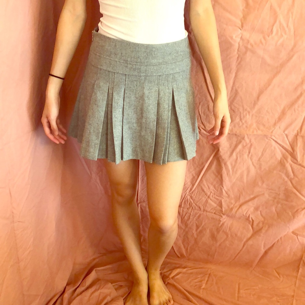 Schoolgirl pleated skirt
